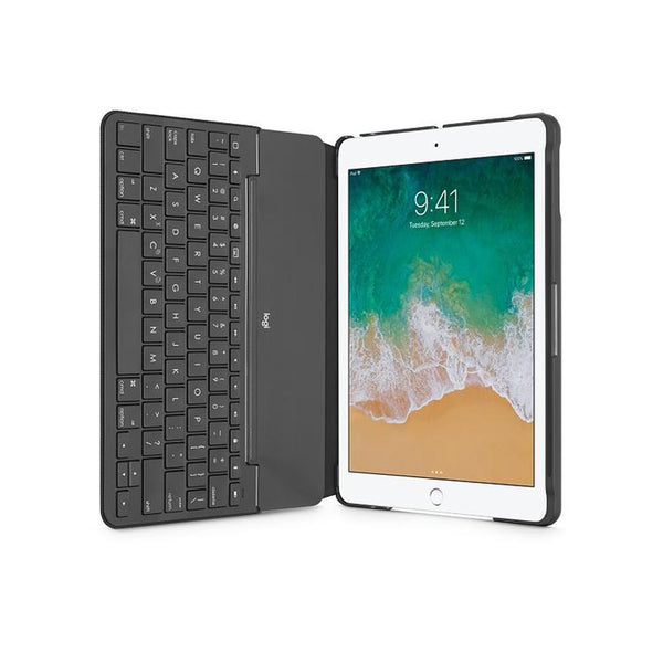 Logitech Slim Folio Case with Integrated Bluetooth Keyboard for iPad-TTS